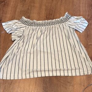 American Eagle Outfitters off the shoulder top
